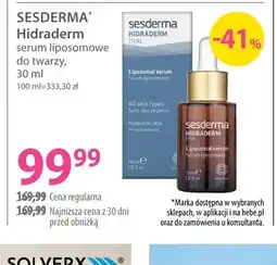 Hebe Hidraderm serum liposomowe do twarzy Sesderma oferta