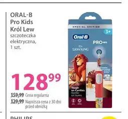 Hebe Szczoteczka elektryczna Pro Kids Król Lew Oral-B oferta