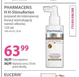 Hebe H H-Stimuforten preparat do intensywnej kuracji stymulującej wzrost włosów Pharmaceris oferta