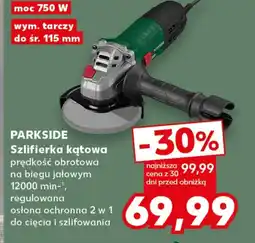 Kaufland Szlifierka kątowa Parkside oferta