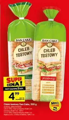 Twój Market Chleb tostowy pszenny Dan Cake oferta