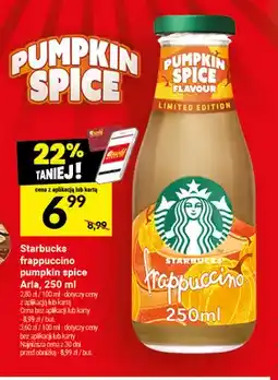 Twój Market Starbucks Frappuccino pumpkin spice oferta