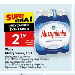Twój Market Woda niegazowana Muszynianka oferta