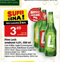 Twój Market Piwo Lech smakowe Apple & Lemongrass 4,0% oferta