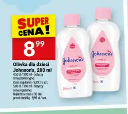 Twój Market Oliwka dla dzieci Johnson's oferta