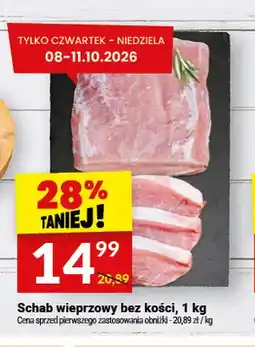Twój Market Schab wieprzowy bez kości oferta