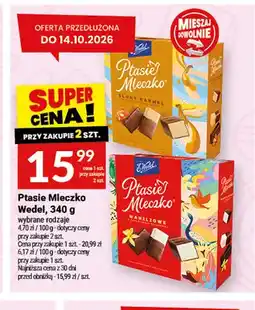 Twój Market Ptasie Mleczko Wedel słony karmel oferta