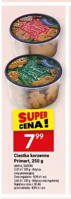Twój Market Ciastka korzenne Primart serca oferta
