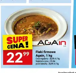 Twój Market Flaki firmowe AgaiN oferta