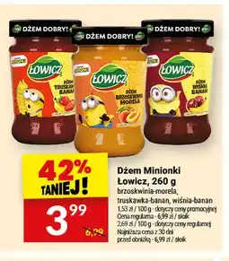 Twój Market Dżem Minionki Łowicz brzoskwinia-morela oferta