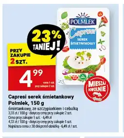 Twój Market Capresi serek śmietankowy śmietankowy Polmlek oferta