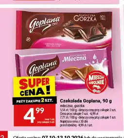 Twój Market Czekolada Goplana mleczna oferta
