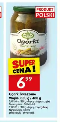 Twój Market Ogórki kwaszone Wojna oferta