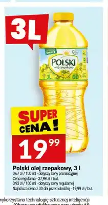 Twój Market Olej rzepakowy Polski oferta
