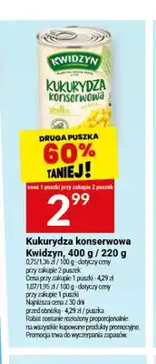 Twój Market Kukurydza konserwowa Kwidzyn oferta