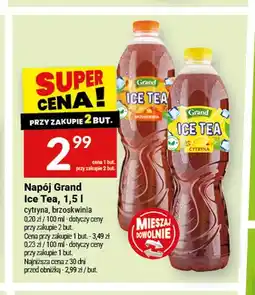 Twój Market Napój Grand Ice Tea cytryna oferta