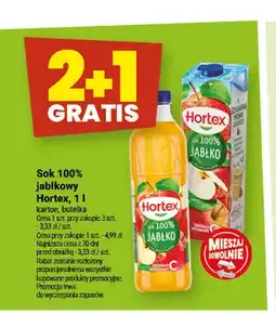 Twój Market Sok jabłkowy Hortex 100% oferta