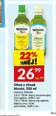 Twój Market Oliwa z oliwek Classico Monini oferta