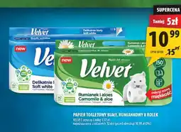 Arhelan Papier toaletowy biały 8-pak Velvet oferta
