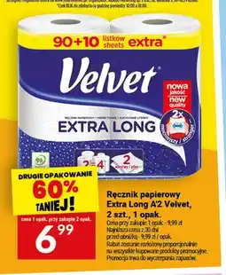 Twój Market Ręcznik papierowy Extra Long A'2 Velvet oferta