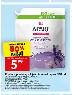 Twój Market Mydło w płynie irys i jaśmin Apart zapas oferta