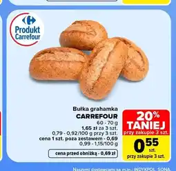 Carrefour Bułka grahamka Carrefour oferta