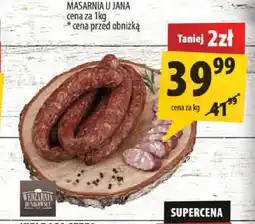 Arhelan Kiełbasa szefa Wędzarnia Dunikowscy oferta
