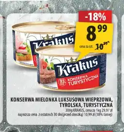 Arhelan Konserwa mielonka luksusowa wieprzowa Krakus oferta
