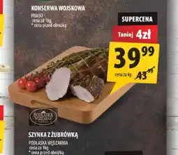 Arhelan Szynka z żubrówką Podlaska Wędzarnia oferta