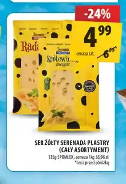 Arhelan Ser żółty w plastrach Radamer Serenada oferta