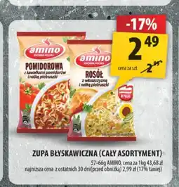 Arhelan Zupa błyskawiczna pomidorowa Amino oferta