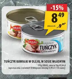 Arhelan Tuńczyk kawałki w oleju Graal oferta
