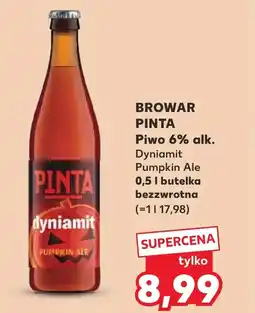 Kaufland Piwo Pinta oferta