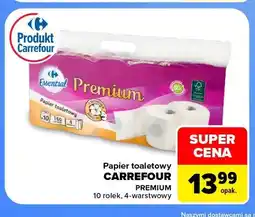 Carrefour Papier toaletowy Carrefour Premium 4-warstwowy oferta