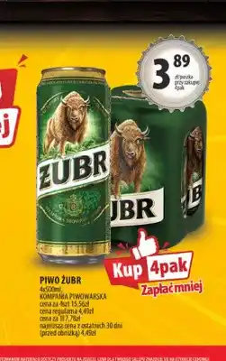 Arhelan Piwo Żubr 4-pak oferta