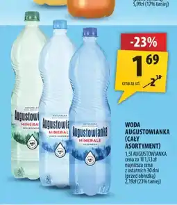 Arhelan Woda mineralna niegazowana Augustowianka oferta