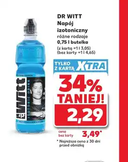 Kaufland Napój izotoniczny Dr Witt oferta