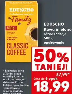 Kaufland Kawa mielona Eduscho oferta