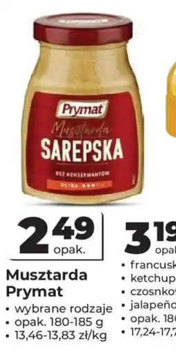 Odido Musztarda Sarepska Prymat oferta