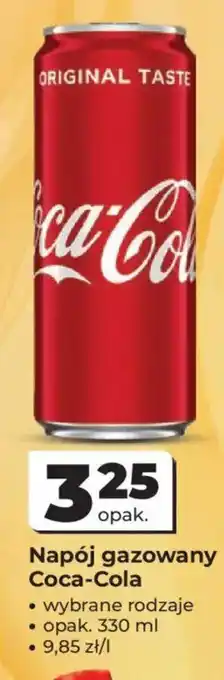 Napój gazowany Coca-Cola