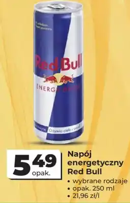 Odido Napój energetyczny Red Bull oferta