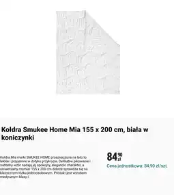 Biedronka Kołdra Smukke Home Mia 155 x 200 cm oferta