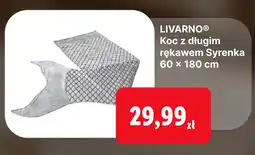 Lidl LIVARNO Koc syrenka 60 x 180 cm oferta