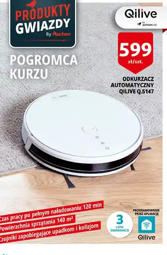 Auchan Odkurzacz automatyczny q.5147 1 SZT oferta