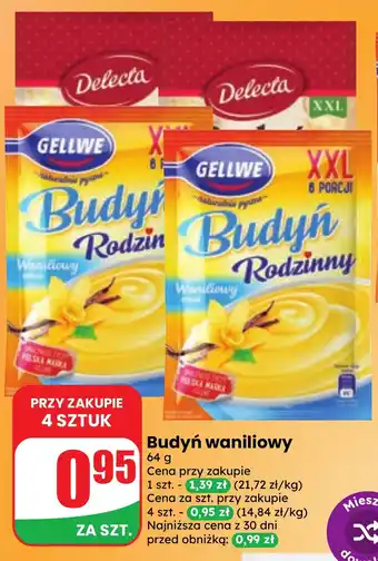 Budyń waniliowy Gellwe