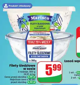 Dino Filety śledziowe w sosie oferta