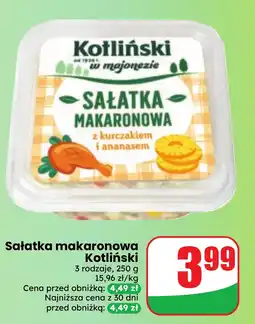 Dino Sałatka makaronowa Kotliński oferta