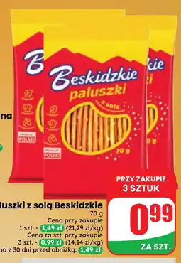 Dino Beskidzkie paluszki z solą oferta