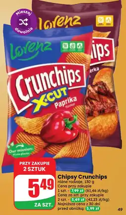 Dino Chipsy Crunchips oferta