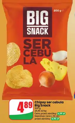 Dino Chipsy ser cebula Big Snack oferta